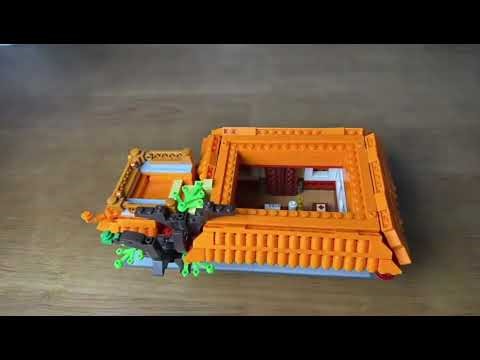 Relaxing Chinatown Street Build with Building Blocks | No Talking ASMR | Immersive Build