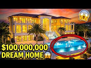 The Most Extravagant Mansion in Italy | Rooftop Infinity Pool & Gold Leaf Interiors