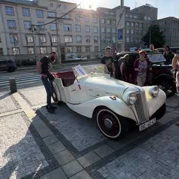 Vintage Car Exhibition in Czech. #shorts #car