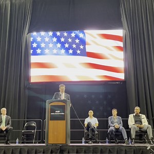 1.7K views · 76 reactions | We’re proud to share with you the newly named Amica Mutual Pavilion! Ted Shallcross, our incoming CEO, was excited to introduce the AMP today! This building has a storied history in Providence, Rhode Island, and we’re honored to add our name to it. We were founded in Providence 115 years ago, so we see this as a great opportunity to create deeper connections with the community. | Amica Insurance | Facebook