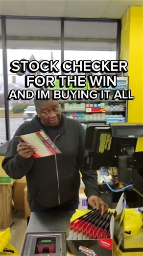 STOCK CHECKER FOR THE WIN AND I'M BUYING IT ALL 👀