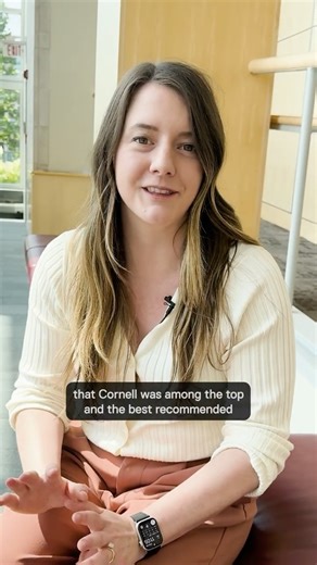 HR business partner Sydney Todd says Cornell's EMHRM program was the "Best Decision I've Made!" 🤝