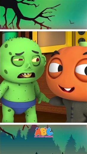 If You're a Zombie and You're Hungry #shorts #funny #hooplahalloween #halloweensongs