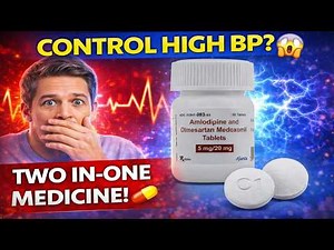 Control High BP Fast? 😳 (Azor Tablet Amlodipine + Olmesartan Guide)