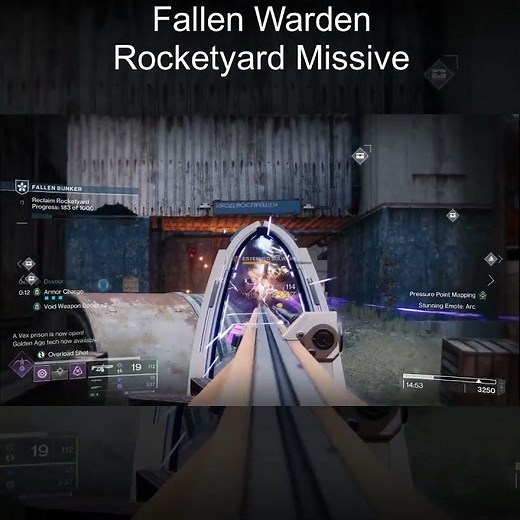 Destiny 2 Season Reclamation Fallen Warden Rocketyard #destiny2