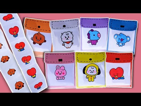 Cara Membuat Sticker BT21 - DIY Sticker Tanpa Print