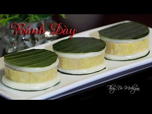 Cách Làm Bánh Dày Mềm Dẻo - Steamed Glutinous Cakes and Pork Roll Sandwiches