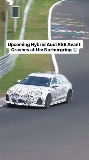 CRASH 2027 AUDI RS6 AVANT NURBURGRING
