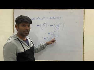 Remainder When 2^60 is divided by 5 | Remainder Theorem