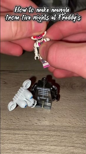 [LEGO/FNAF] ⚠️HOW TO MAKE MANGLE FROM FIVE NIGHTS AT FREDDYS⚠️ #shorts