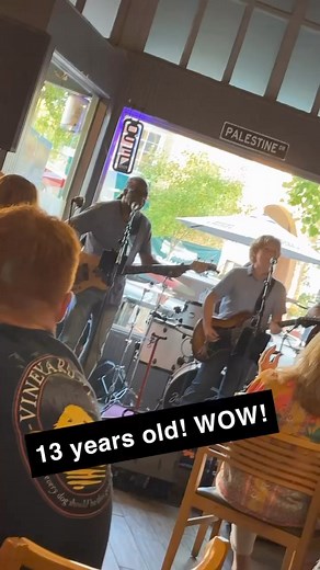 3.9K views · 118 reactions | This 13 year old is a killer! I came to check out lil Raider with this band and ran into one of my favorite bass players with this 13 year old killer on guitar!!! Wow! | Josh Myles | Facebook