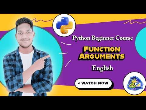 Functional Argument | Lecture 22 | Python Tutorial for Beginners