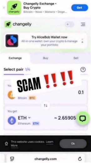 Ben cyber service on Instagram: ",,,,,,, WARNING : #cmlteamyhb is reportedly fabricating account balances and blocking withdrawals. If your funds are locked, seek expert advice now #cryptoscam #Changelly"