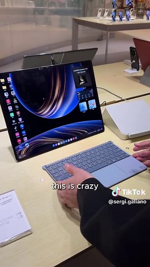 Craziest Laptop Ever Seen in China 🇨🇳🤯 #tech #luxury