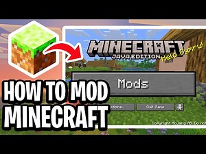 How To Mod Minecraft Java PC - Step By Step