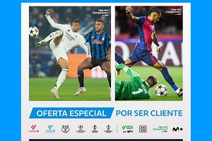 Movistar rompe el mercado con su nueva oferta: todo el fútbol por sólo 25 euros al mes