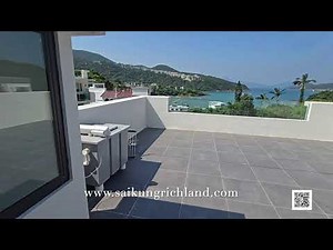 清水灣 全新 北水海景連天台 Clear Water Bay brand new sea view house for rent