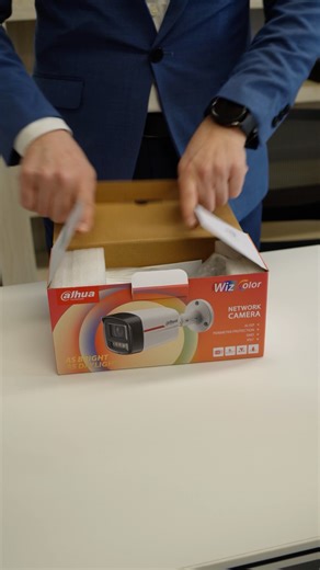 Unboxing the WizColor by Dahua! 🎥✨... - Dahua Technology MENA