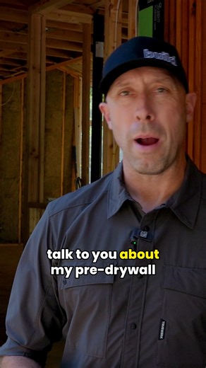 Before the drywall goes up, everything matters 👀 Travis walks through a real pre-drywall punch list, showing how small details—returns, rough-ins, protection, and hardware—can make or break a build. Think like the next trade (and the homeowner) now… or pay for it later. LINK IN BIO - TRAVIS BRUNGARDT | Build Show Network