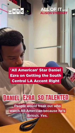 How Daniel Ezra learned the American accent for Spencer James