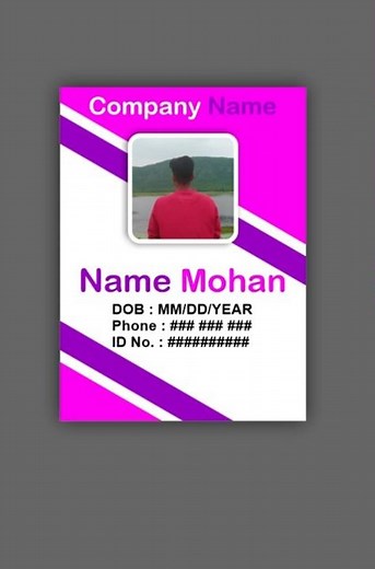 Id Card Design in Coreldraw x12