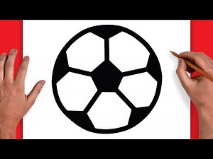 HOW TO DRAW SOCCER BALL | DRAWING STEP BY STEP