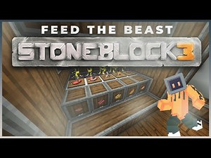 FTB Stoneblock 3 Cutting Board Automation - EP28