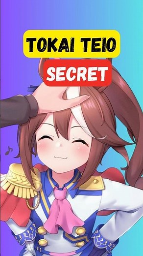 The Real Meaning Behind Tokai Teio's Three-Finger Pose! / uma musume