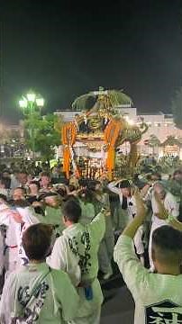 【いよいよ宮入り道中へ！】令和８年（2026）結城夏祭り（健田須賀神社夏季大祭）（最終日・還御）神社大神輿夜間自由渡御〔宮入り道中発進〕 #祭り #結城夏祭り #神輿 #茨城 #結城市