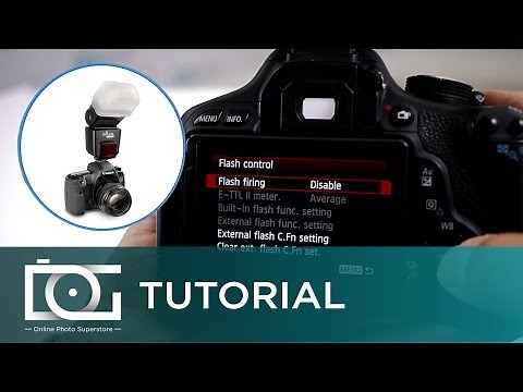 FLASH TUTORIAL | Error: Menu Cannot Be Displayed Due To Incompatible Flash | CANON Cameras