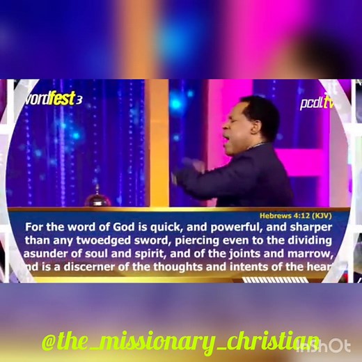 The Word of God in your mouth is God talking. It's a living thing! Pastor Chris shares. | The Missionary Christian
