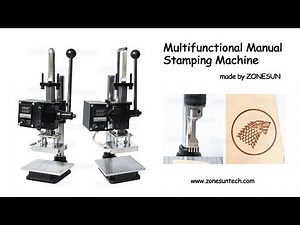 How to use the Hot Foil Stamping Machine