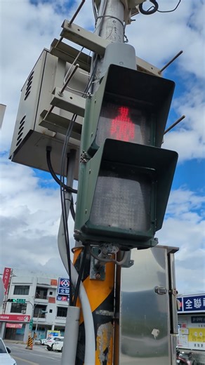 pedestrian signal cycling #trafficlight #taiwan