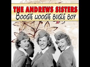 [1941] The Boogie Woogie Bugle boy of Company B - Andrew Sisters (Lyric Video)
