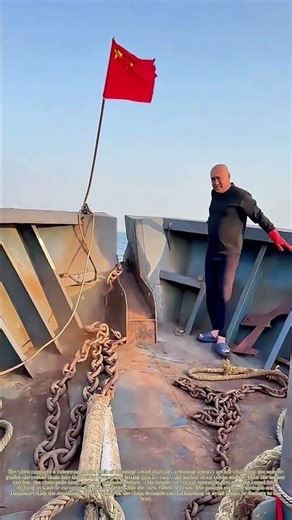 Releasing the Anchor: How Fishermen Secure Their Vessel at Sea