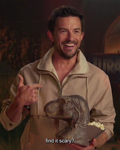 69K views · 2.2K reactions | Jonathan Bailey vs the most dangerous dinos... Count us in! Tickets on sale now for JURASSIC WORLD REBIRTH. | Jurassic World | Facebook