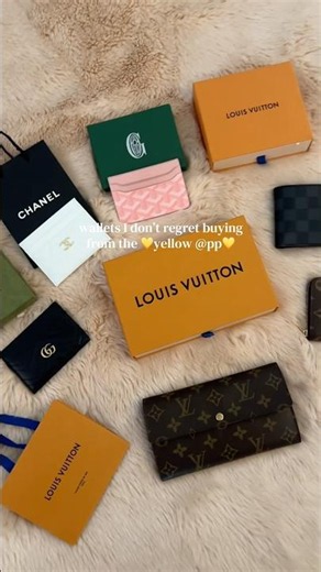 all of the wallets I don’t regret buying from DHGate🫶🏼✨💛