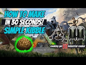 How to make SIMPLE KIBBLE in ARK Survival Evolved! 30 seconds tutorial