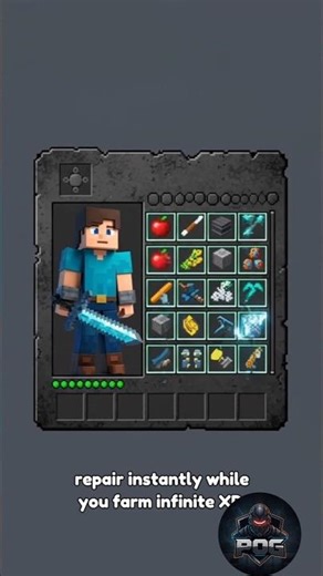 “Free XP Exploit Mojang Forgot to Patch…”#minecraft# new tricks