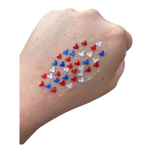 Magic Ears Glitter Hair Gel, Mouse,hair, Face, Party, Costume, Blue, Softball, Cheer,running, Holographic, Red, White, Sequin,patriotic, 4 - Etsy