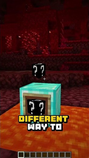 This Trick Can Save You from Nether Lava!