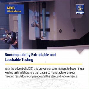 18 reactions | In becoming a pioneering lab in Malaysia, MDIC has enabled us to provide extractable and leachable study for medical devices and pharmaceutical products. Here's a service that we provide in ensuring that we develop the nation’s medical device industry! #SIRIM #MDIC #Innovation | SIRIM Berhad | Facebook