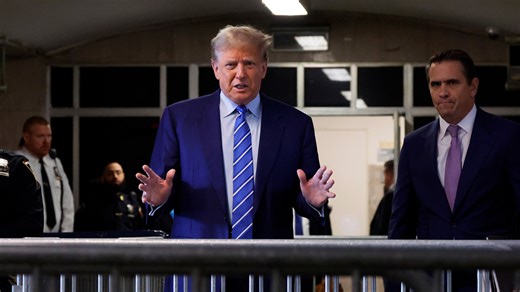 ‘I was paying a lawyer’: Trump defends payments to Michael Cohen