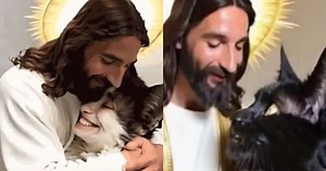 Trend 'abraço em Jesus' viraliza com bug que 'humaniza' pets; saiba como fazer!