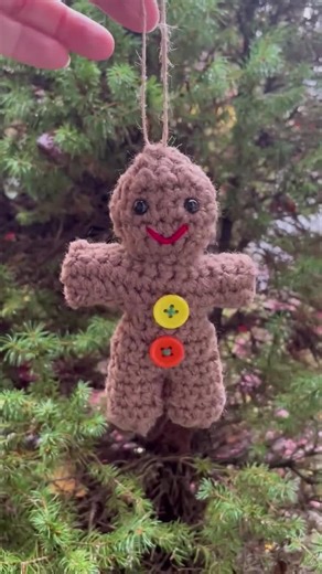 PDF Gingerbread Man Ornament, Gingerbread Men Pattern, Crochet Gingerbread Man PDF, Christmas Ornament Pattern, Crochet Christmas Pattern - Etsy