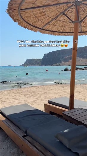 Lindian Dream in Rhodes is a paradise #luxury #travel #rhodes