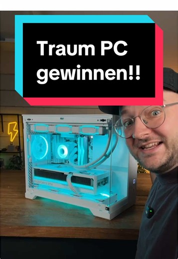 Krasser White Build Gaming PC!! #gaming #gamingpc #hardware #pc #pcbuild