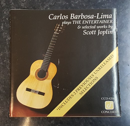 Carlos Barbosa-Lima - Carlos Barbosa-Lima Plays The Entertainer & Selected Works By Scott Joplin