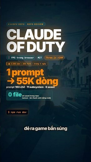🔥 Claude of Duty — A Call of Duty-style FPS running directly in the browser with Three.js