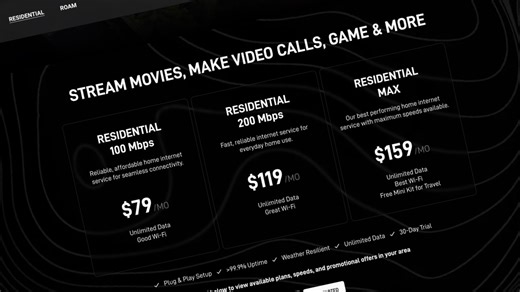 Ready for Residential Max? Starlink Reworks Plans With New Names, Perks